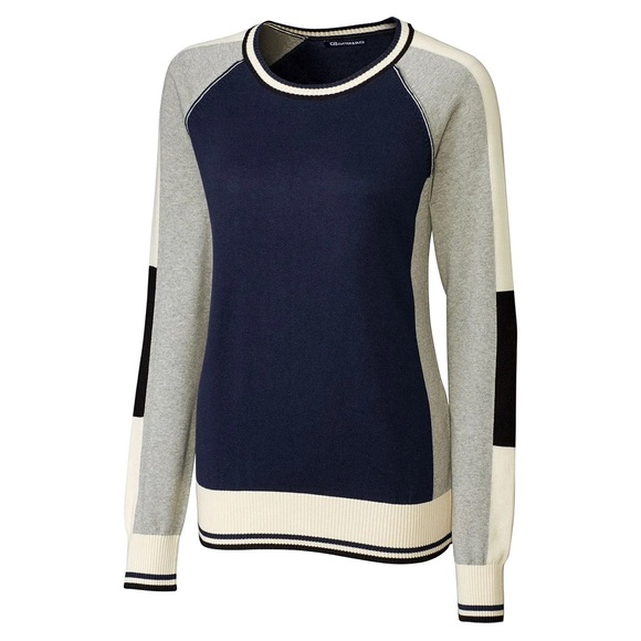 Cutter & Buck Stride Colorblock Sweater - Picture 1 of 2